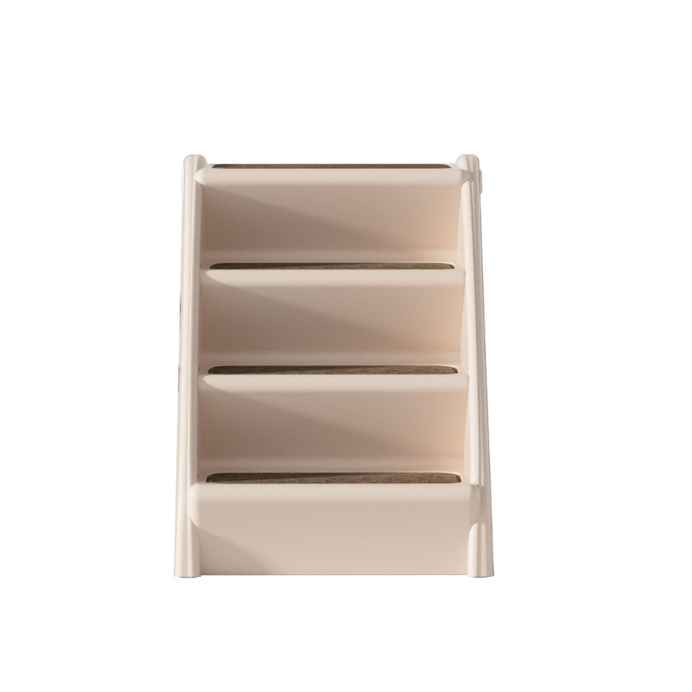 Pet Stairs Ladder Portable Foldable Beige