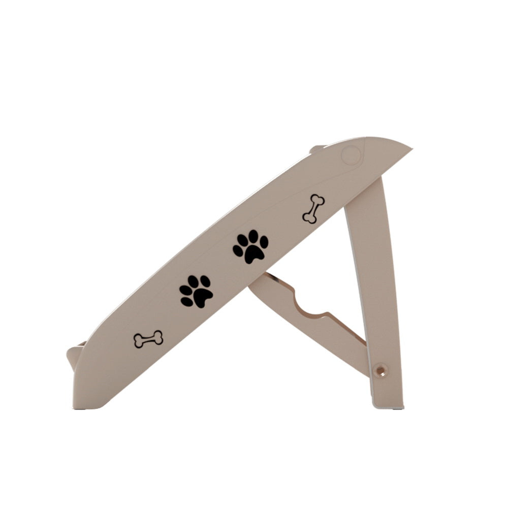 Pet Stairs Ladder Portable Foldable Beige