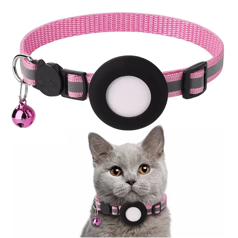 True Blue Pets Reflective Waterproof Cat Collar - Pink