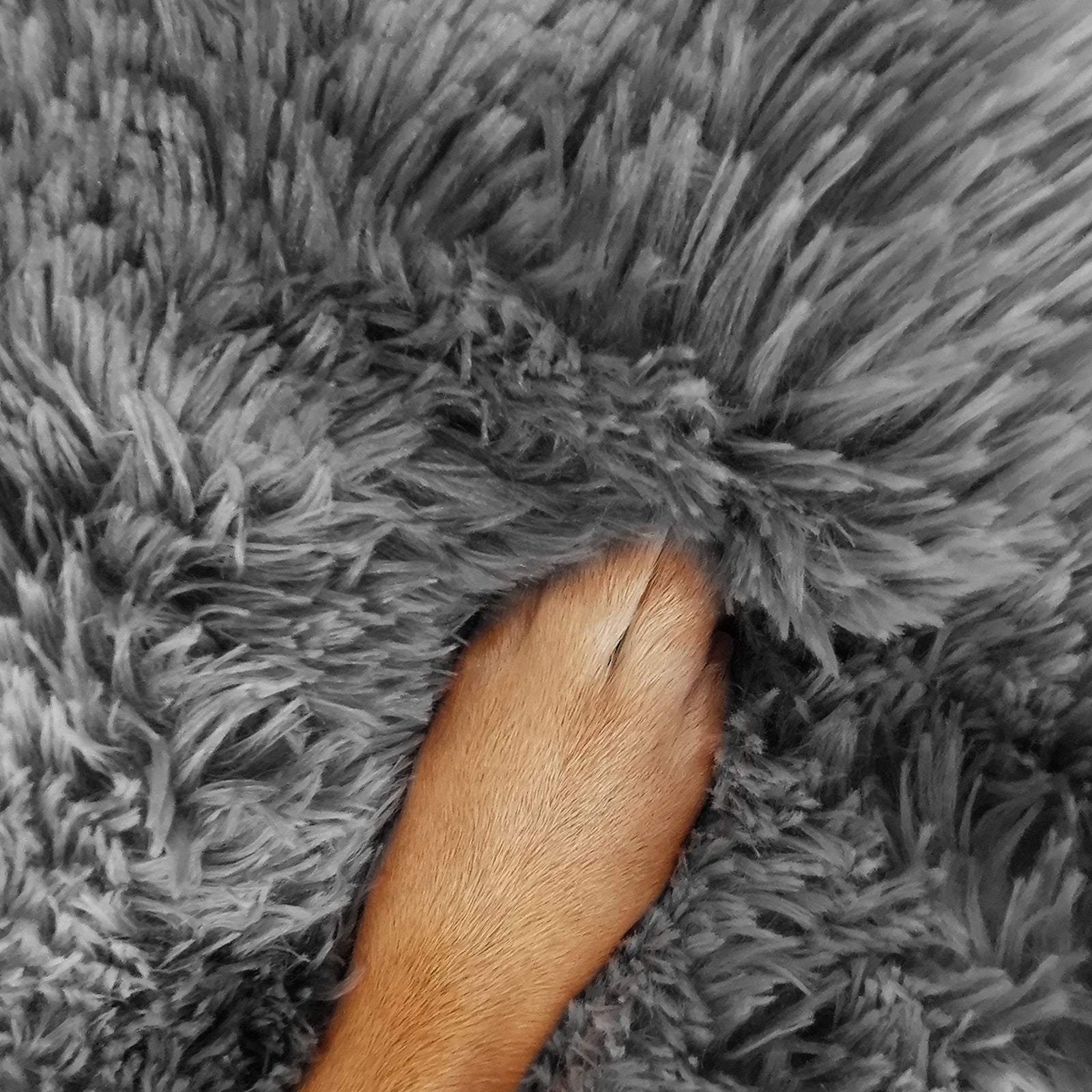 True Blue Pets Extra Large Calming Pet Bed - Luxurious Round Sleep Sanctuary