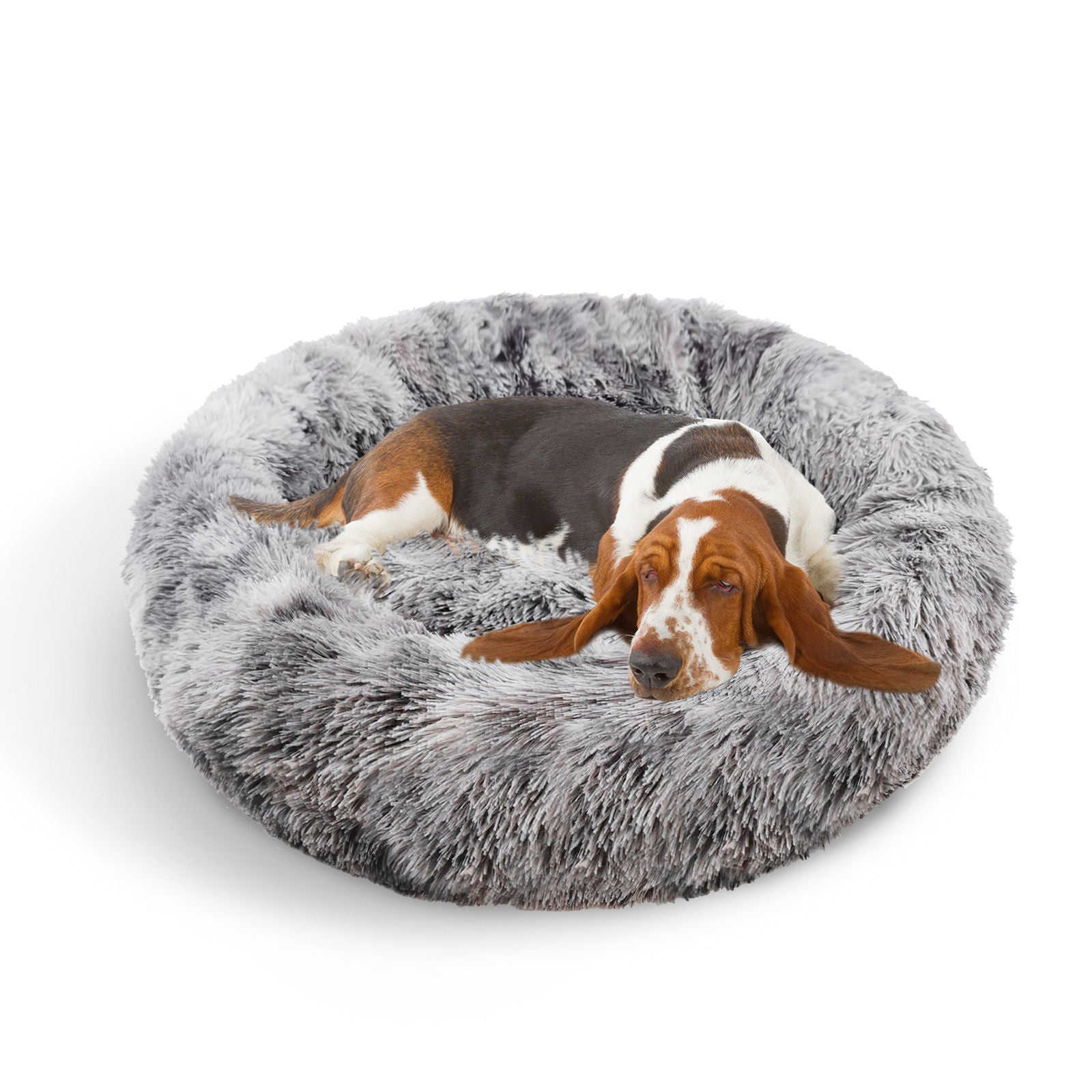 True Blue Pets Extra Large Calming Pet Bed - Luxurious Round Sleep Sanctuary