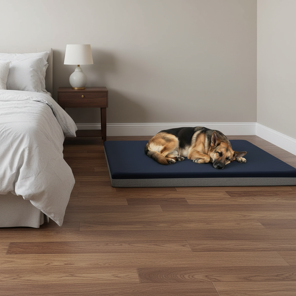 Palermo Memory Foam Orthopedic Dog Bed - 12CM Thick, Waterproof Comfort for Large Breeds